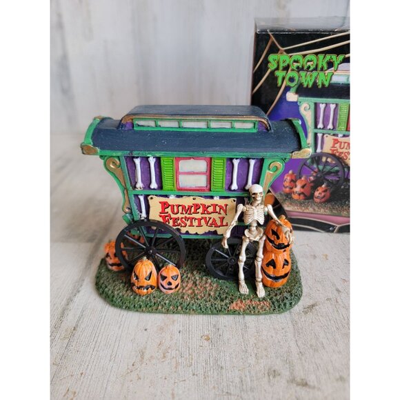 Lemax Pumpkin festival spooky town village Halloween accessory - Picture 1 of 8
